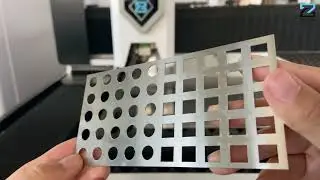 Fast Speed Stainless Steel Flying Cutting by Fiber Laser Cutting Machine, CNC Fiber Laser Cutter
