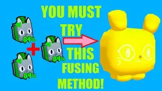 YOU HAVE TO TRY THIS FUSING METHOD!! PET SIM X (Roblox)