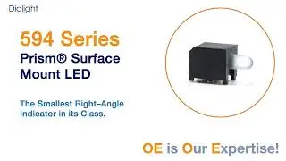 Dialight 594 Mini Prism&reg; Surface Mount LED