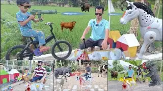 WOW 🐮🐮 FULL 5 EPISODE -  EDISI WADIDAU ‼️PROSES POTONG SAPI MOO KURBAN