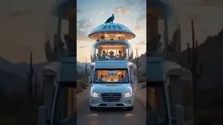 &ldquo;World&rsquo;s First 3-Story Luxury Car with Glass Dome 🏰✨ | Futuristic Mercedes Motorhome&rdquo;