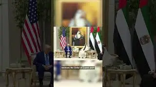 Trump gifted medal for strengthening US-UAE relationship