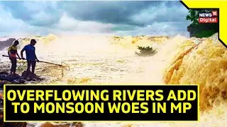 Madhya Pradesh Rain Today | Ujjain's Shipra River Brims Over from Intense Rainfall | MP Flood