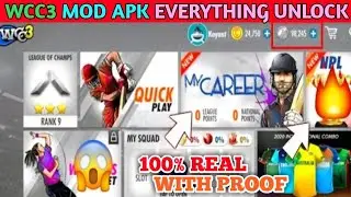 WCC3 MOD APK | WCC3 Unlimited Platinum Coins Hack | WCC3 Everything Unlock Mod Apk