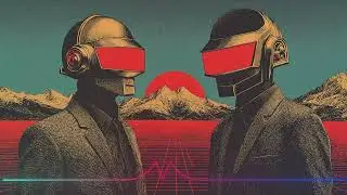 Daft Punk Geometry of Sound🪩🤖 | Chill Disco, Synth Funk, Electronic Playlist