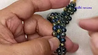 ⚜️Mask Connector/Bracelet with 6mm beads/Beaded Jewelry/Pulsera /Tutorial diy