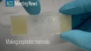 How researchers make ice-shedding polymers &mdash; ACS meeting news