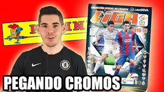 ¡PEGANDO CROMOS RETRO de LIGA ESTE 2015-16, 2011-12 y 2010-11 / Football Cards Pedrito!