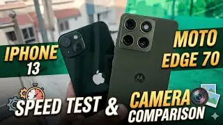 Motorola Moto Edge 70 vs iPhone 13 &ndash; Speed Test & Performance Comparison!