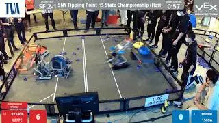 VEX Tipping Point SNY State HS SF2-1, 16099C 1569A v 97140B 6277C