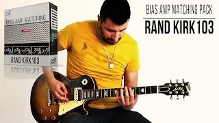 Bias Amp Match | Rand Kirk103 | Metal Demo (Randall KH103 Kirk Hammett)