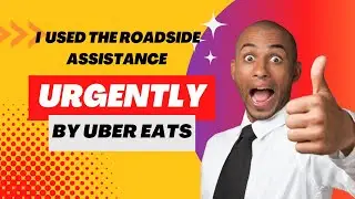 I used the Roadside Assistance Urgently provided by Uber Eats!