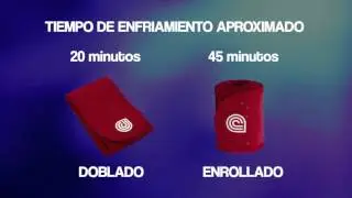C&oacute;mo preparar tu vendaje de soporte, compresi&oacute;n y enfriamiento Dr. Coolcore.