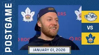 Alex Nylander | Post Game vs Syracuse Crunch | January 1, 2026
