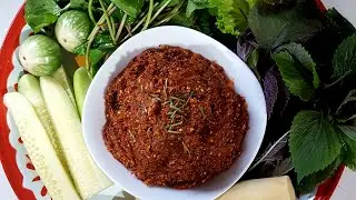 How I make Jeow Padek Bong | Lao Food