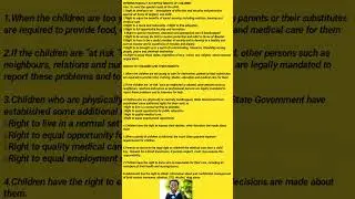 internationally accepted rights  to child#childhealthnursing#bscnursing