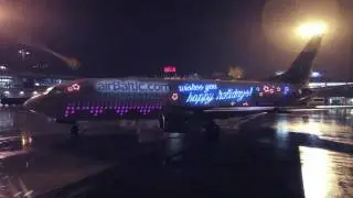Santa's elves take over one of airBaltic planes