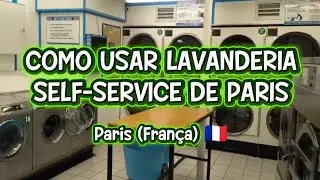 Como lavar roupas em viagem pela Europa (Paris/França 🇫🇷) - 2026