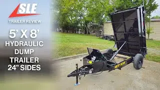 5x8 Hydraulic Dump Trailer 24