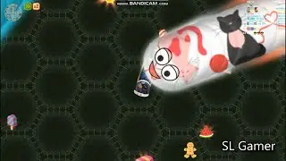 WORMATE.IO Super kill and 12200555 high score