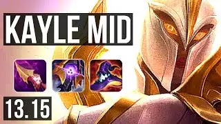KAYLE vs TWITCH (MID) | 13/3/9, 400+ games, 900K mastery, Dominating | EUW Master | 13.15