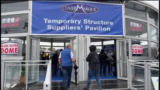 CoverMarque Temporary Structure Suppliers' Pavilion Highlights from The Showman's Show 2023