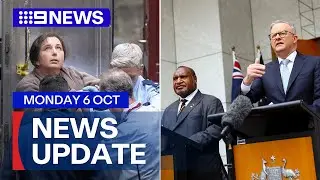 Prosecutors to appeal Erin Patterson's sentence; Landmark defence pact with PNG | 9 News Australia