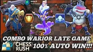 Combo WARRIOR + KRAKEN + SHAKARAKA AUTO WIN!!!  chess Rush Indonesia