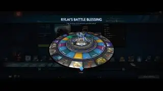 Dota 2 Rylai's Battle blessing Lvl 59 Luna Umbra Rider
