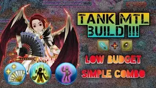 TORAM ONLINE : TANK (MTL) BUILD !!! Pure Tank 1H + Shield - Lv. 190