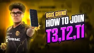 HOW TO GRIND FOR BGIS 2026 | HOW TO JOIN T3 - T2 - T1 | step-by-step
