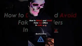 🚫 Avoid Fake Job Offers in India! | How to Spot Scams Fast 💼💻 #JobScams #FakeJobOffers