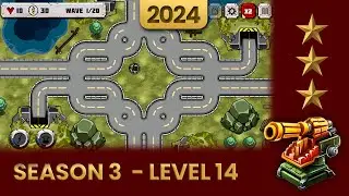 Battle Strategy: Tower Defense - Season 3 Level 14 (2024 Update) Walkthrough