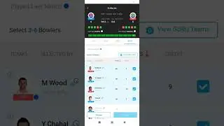 RR VS LSG Fantasy team