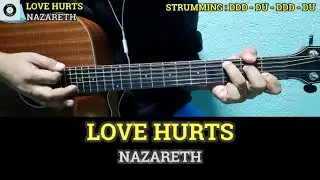 Love Hurts - Nazareth | Guitar Chords and Lyrics | Guitar Tutorial