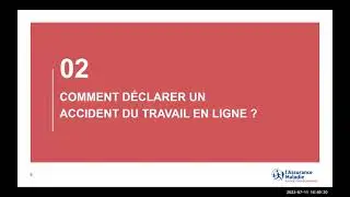 La Déclaration d'Accident du Travail dans le Compte Entreprise