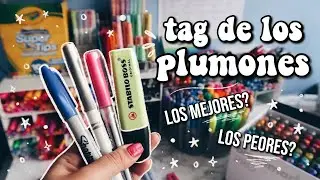 ¿PLUMONES QUE ODIO? TAG DE LOS PLUMONES - DanielaGmr ♥