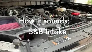 How it sounds: S&B Cold Air Intake for the 2021-24 Ford Bronco 2.3L