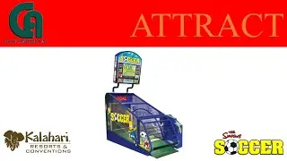 The Simpsons Soccer - Attract Mode