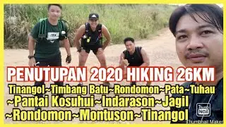 Vlog: Jalan kaki 26km ke pantai Kosuhui, Tuhau Kudat. merentasi beberapa kampung.