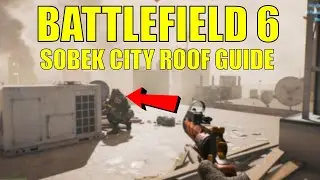 BF6 How to get on the roof on Sobek City Buildings!  (outdated) #bf6