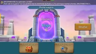 PORTAL M&Aacute;GICO CAP&Iacute;TULO 6 ETAPA 6 (VERGEWAY CHAPTER 6 STAGE 6) LORDS MOBILE 2023 👑