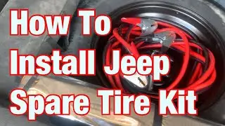 Spare Tire Kit for Jeep Renegade Install (MOPAR)