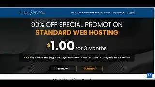 InterServer $1 For 3 Months Unlimited Cloud Hosting Deal 2024