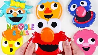 Noodle & Pals | Sesame Street & Super Simple Songs | super simple songs clay cracking ASMR 119 #179