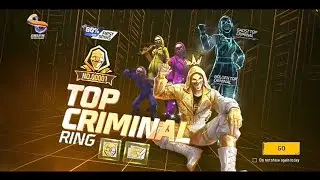I Got All Criminal Bundle | New Golden Top Criminal Ring Event Free Fire | Free Fire New Ring Event