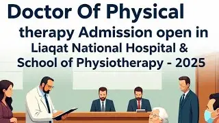 🎓 *Doctor of Physical Therapy DPT Admissions Open 2025 Liaqat National Hospital & Physio School.*.