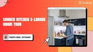 Inside Triumph House Nottingham | Shared Kitchen & Lounge Tour 🏡🍳