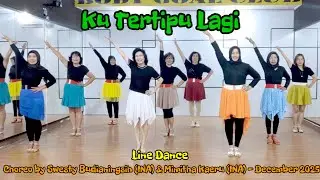 Ku Tertipu Lagi Line Dance - Choreo @swestybudianingsih2991 @mimithakaeru - Erma Line Dance Gombong