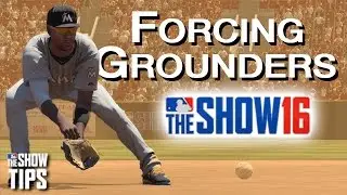 MLB The Show 16 - How to force ground balls
